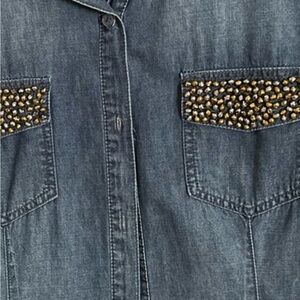 Chico's Blue Denim Shirt